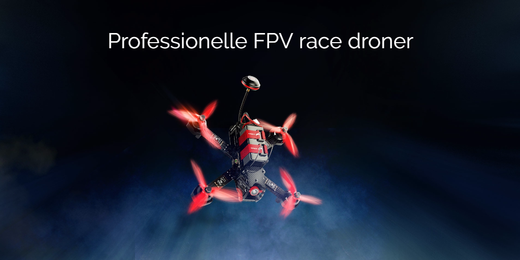 FPV racer droner med kamera